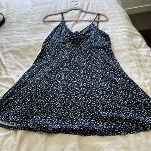 Mini blue dress from Hollister